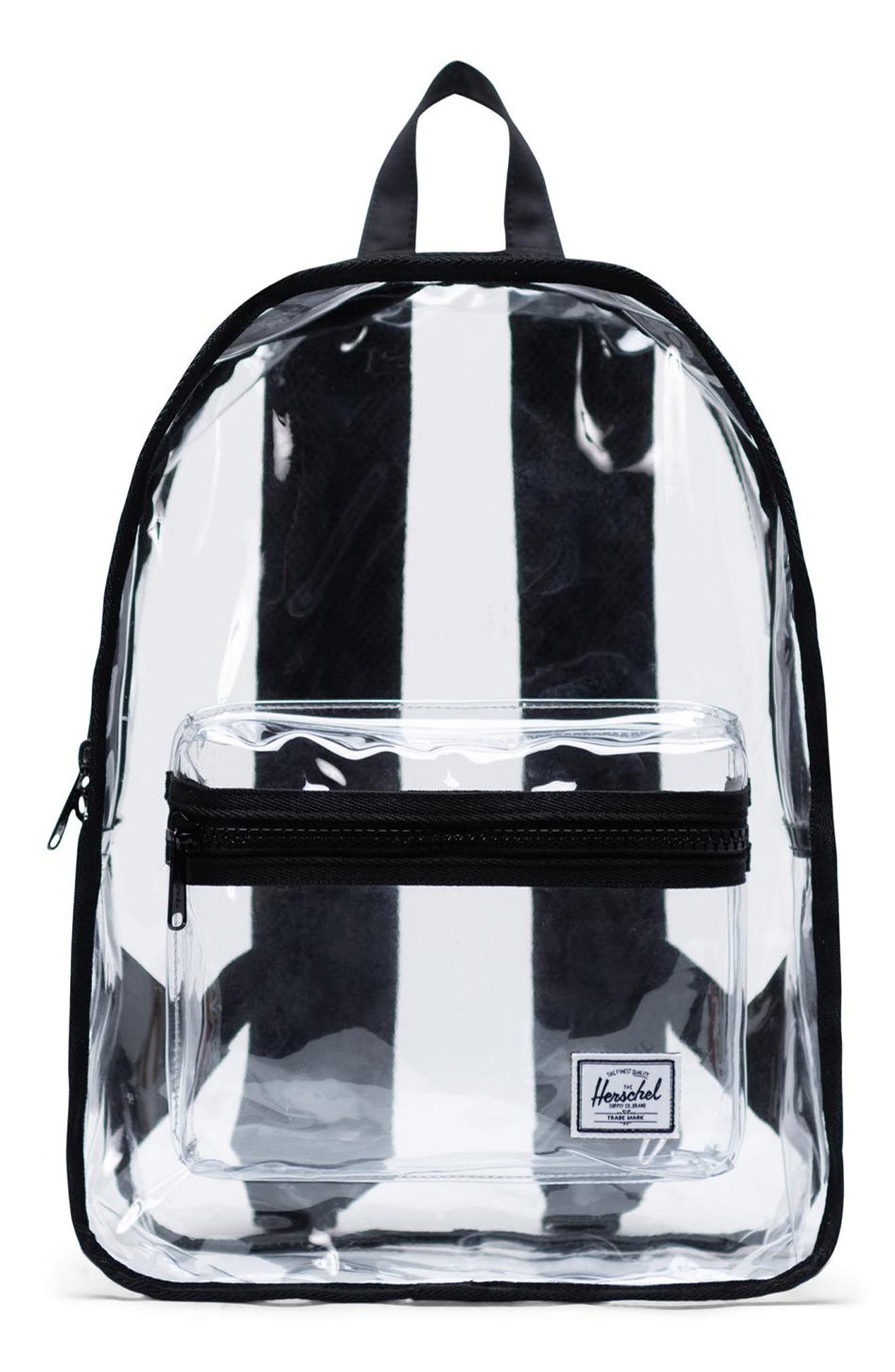 Herschel Supply Co. Classic Clear Mid Volume Backpack, Main, color, 