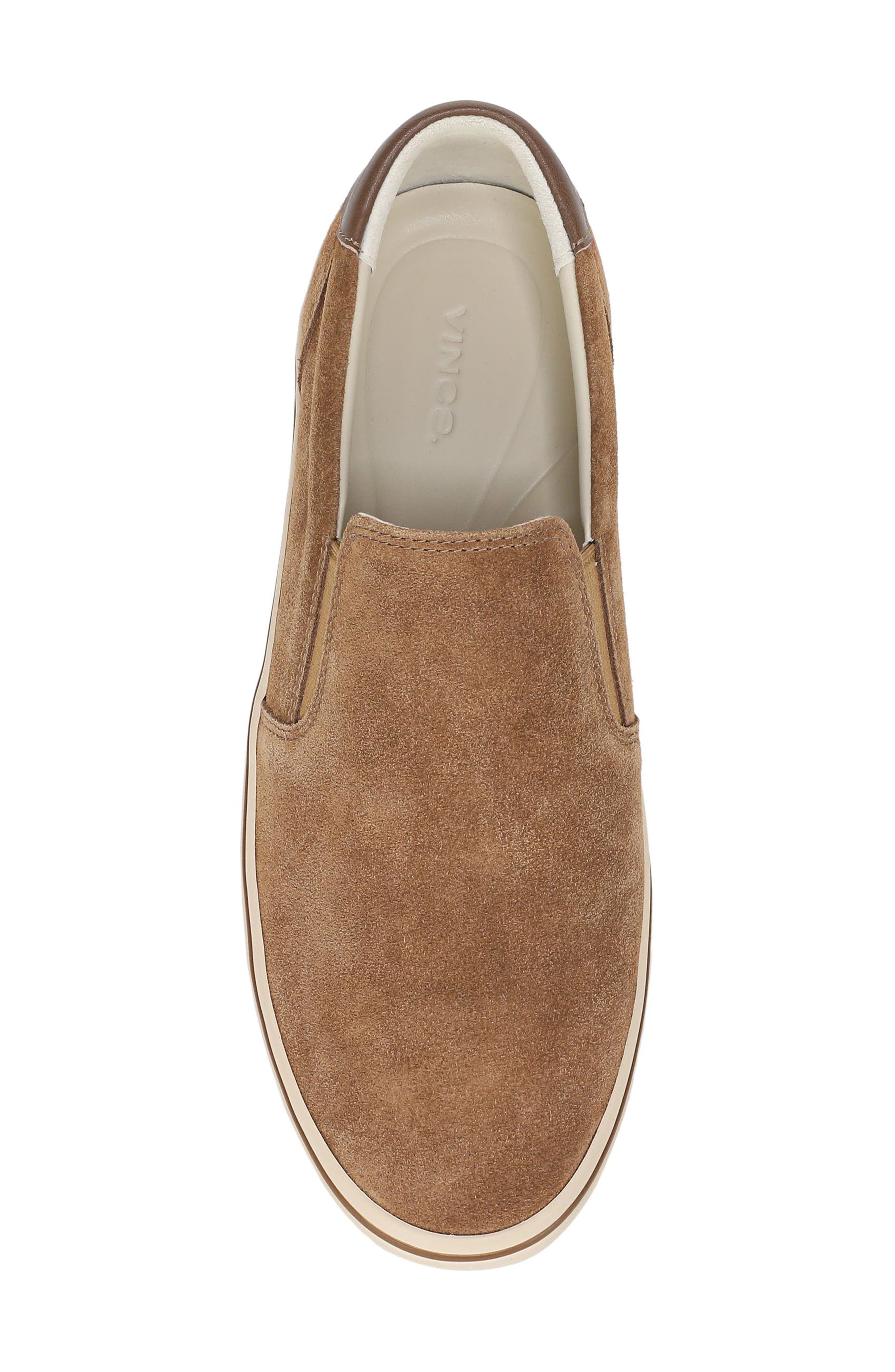 Vince Salinas Suede Slip-On Sneaker, Alternate, color, 