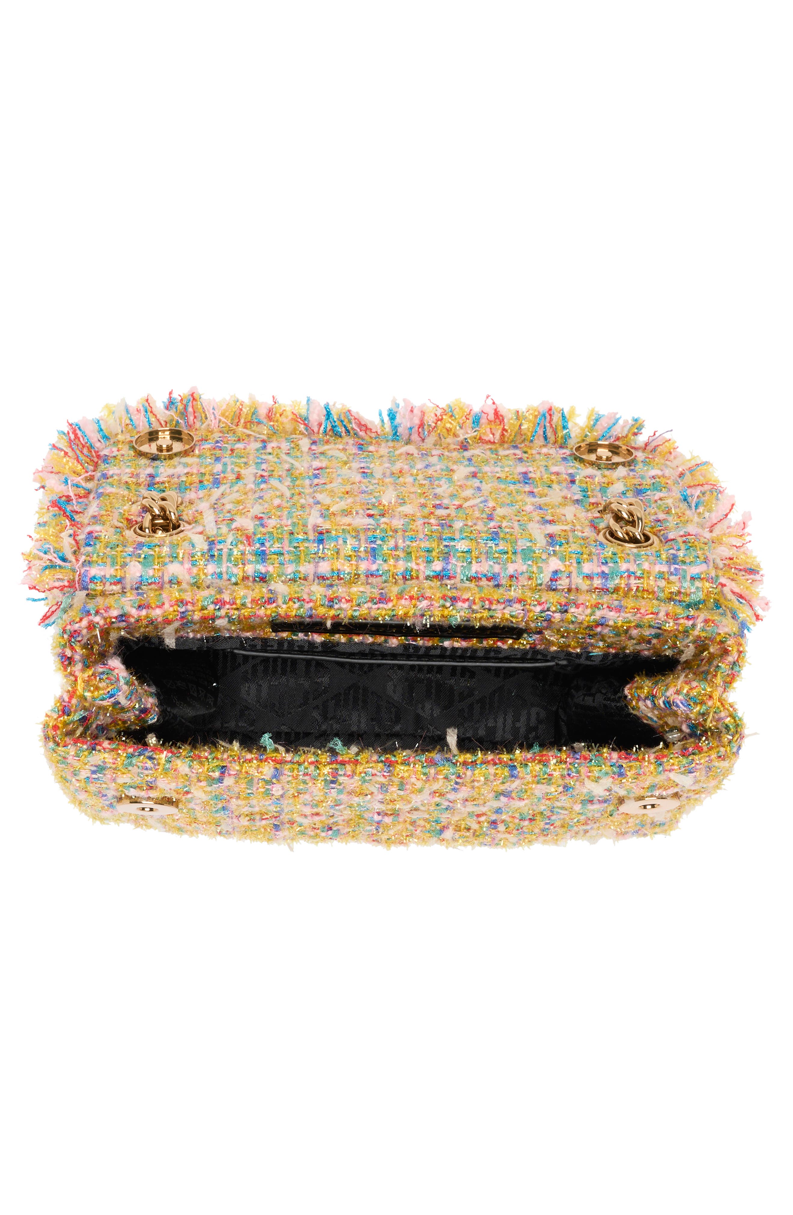 Kurt Geiger London Mini Brixton Tweed Shoulder Bag, Alternate, color, 