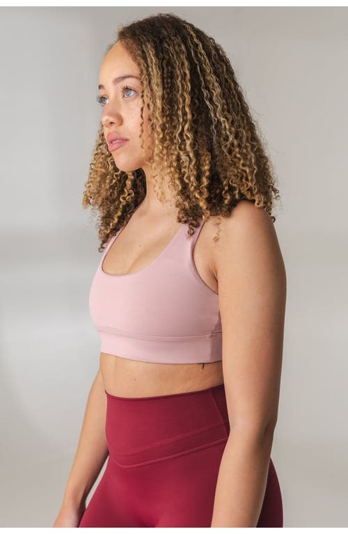 Vitality Revive Racer Bra In Pink