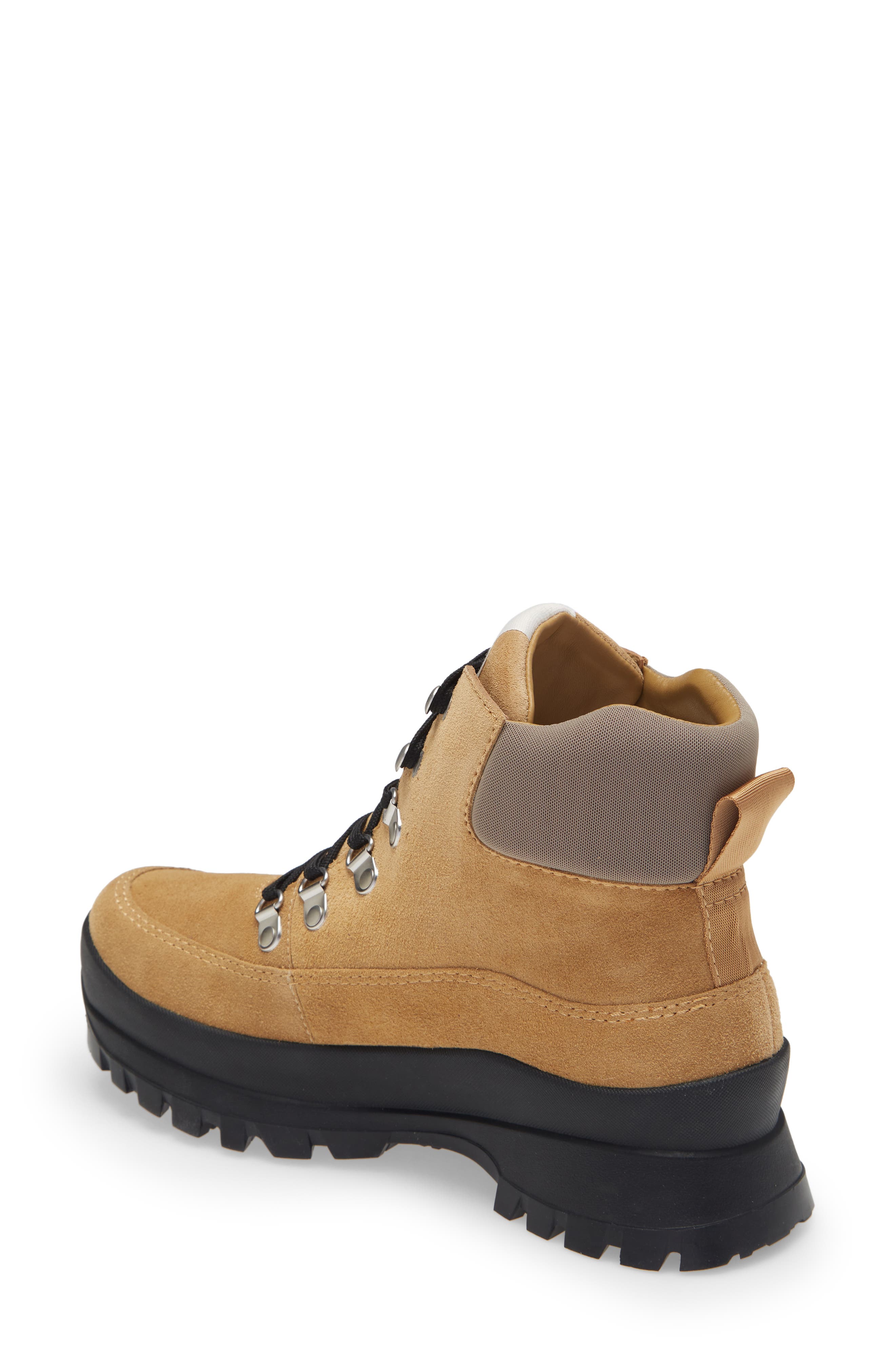 Loeffler Randall Platform Hiking Boot, Alternate, color, Hazel/ Grey