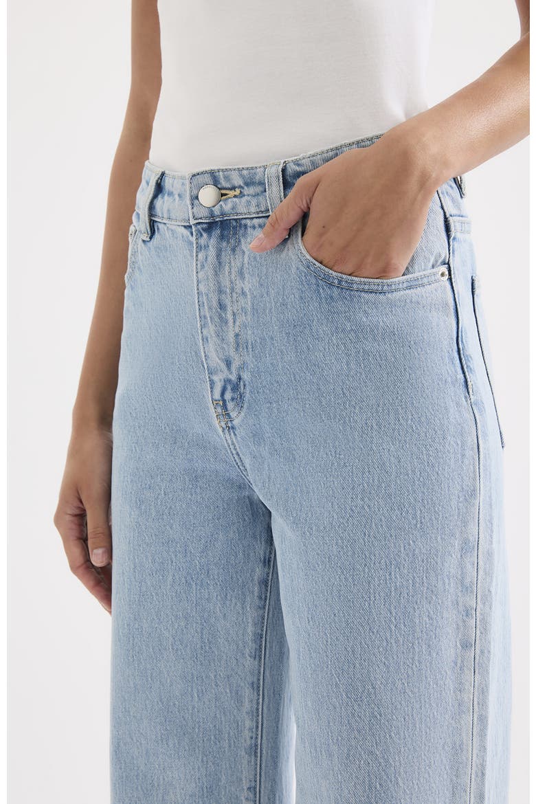 Cali Stretch Wide Leg Jean, Alternate, color, Sky Blue