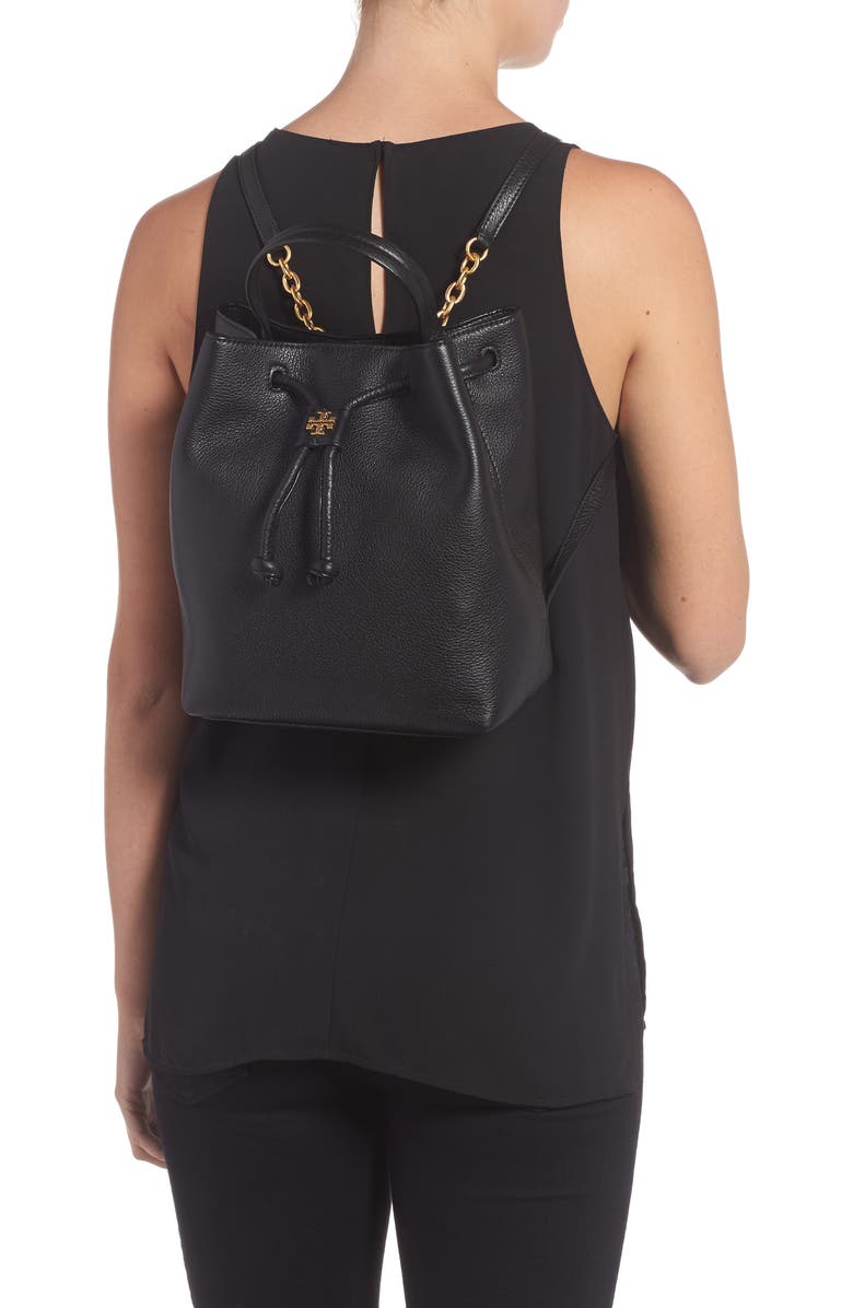 Tory Burch Georgia Leather Backpack, Alternate, color,