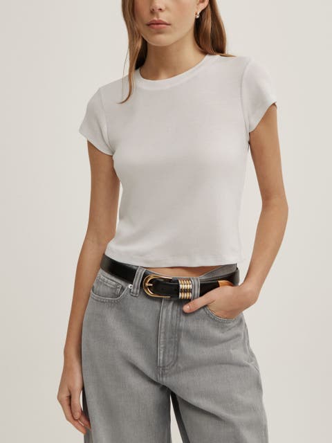 Short Sleeve Fitted T-shirt