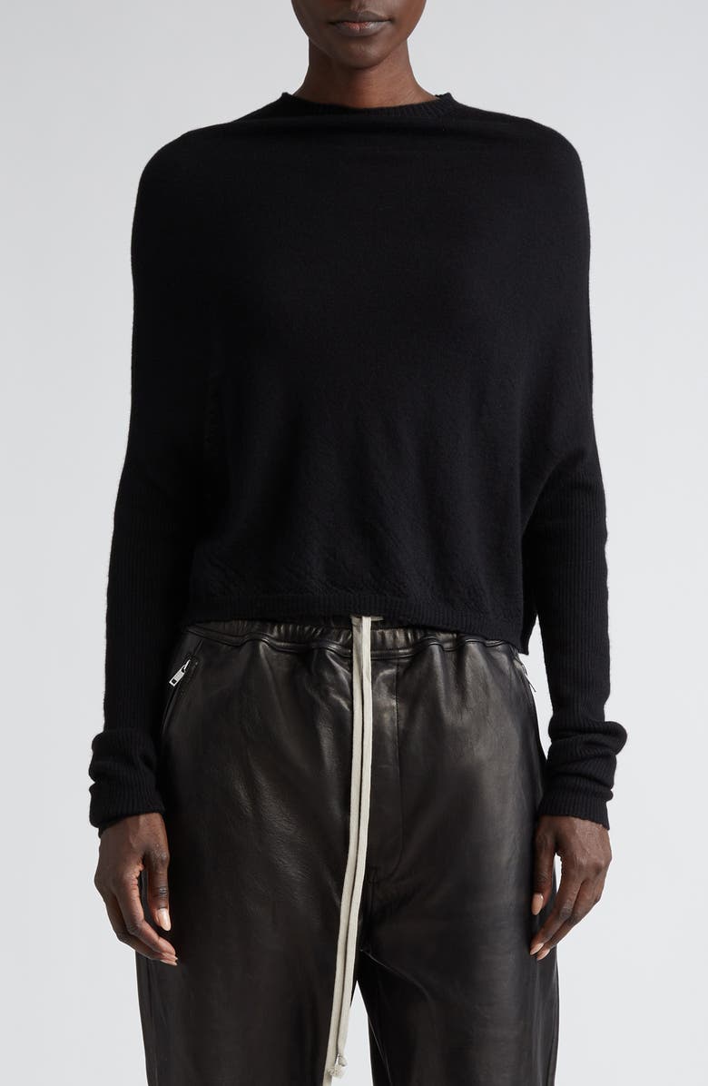 Rick Owens Crater Cashmere Sweater, Main, color,