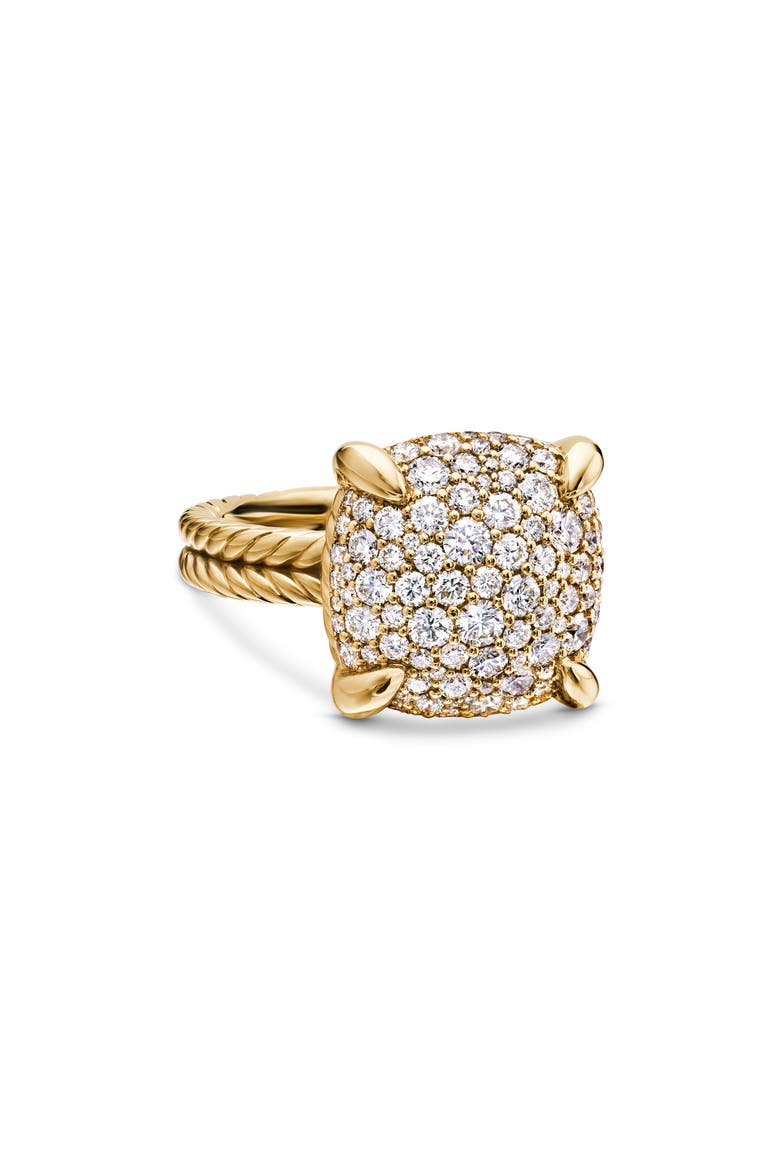Chatelaine® 18K Yellow Gold Ring with Diamonds, Alternate, color, YELLOW GOLD/ DIAMOND