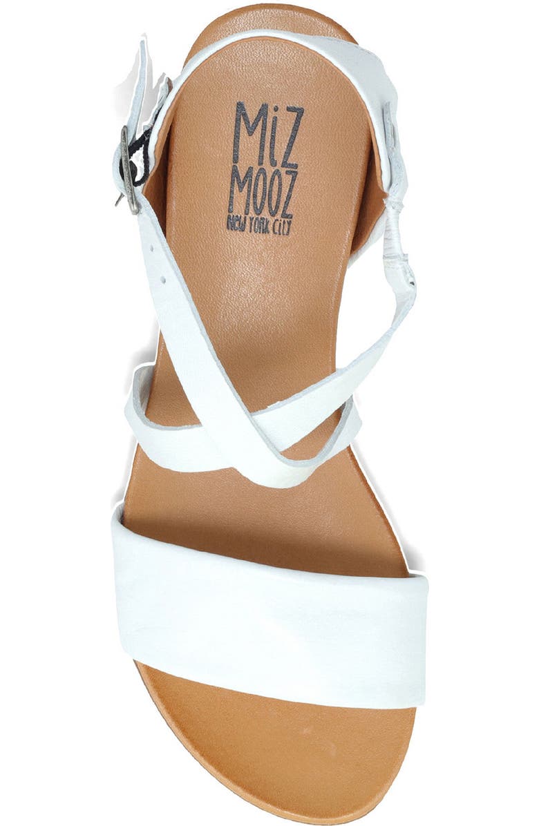 Miz Mooz Aster Sandal, Alternate, color, White