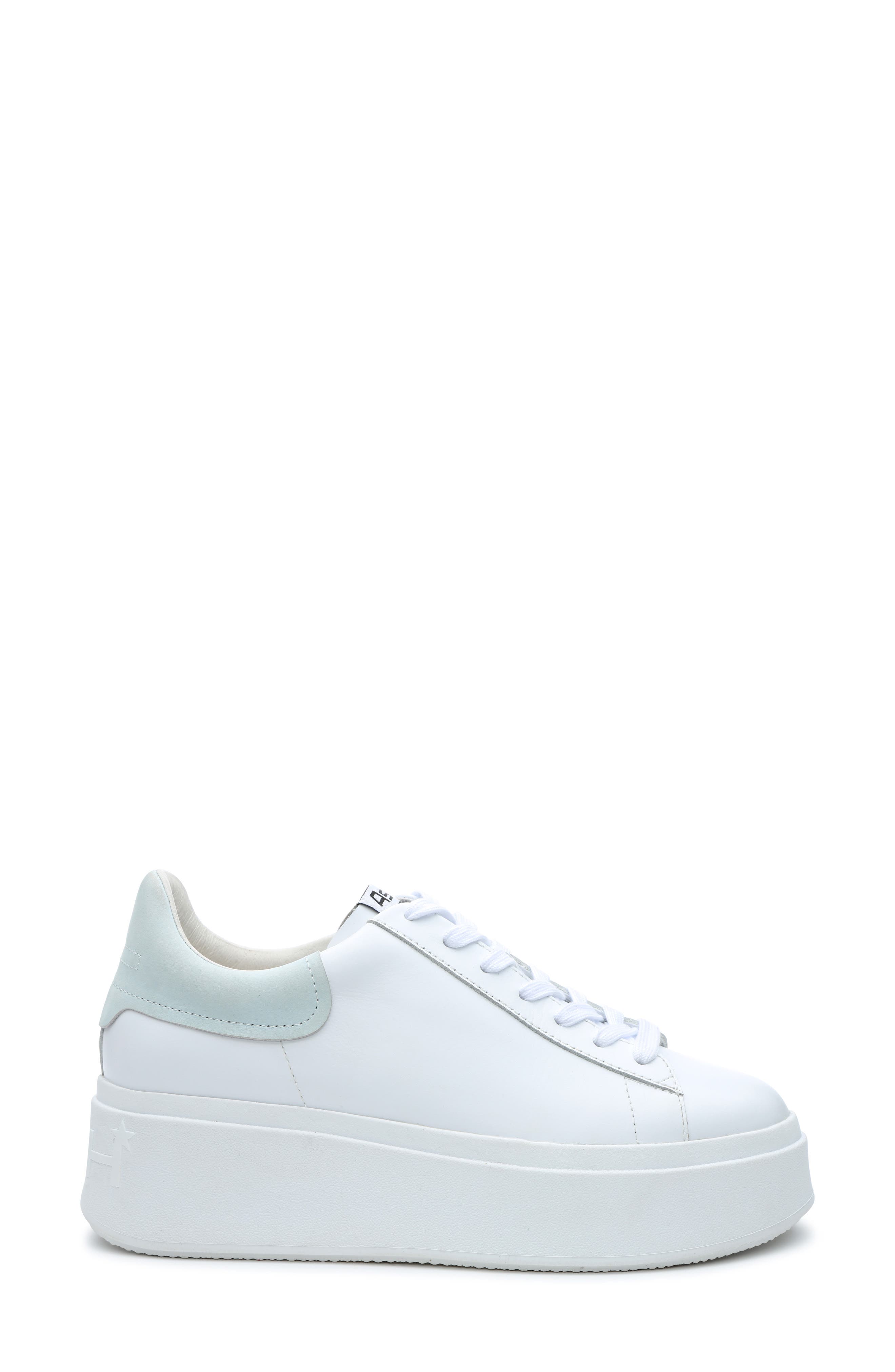 Moby Platform Sneaker, Alternate, color, WHITE/ ILLUSION