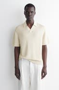 COS Open-knit Polo Shirt