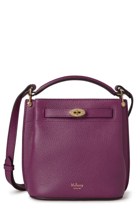 Mini Islington Leather Bucket Bag