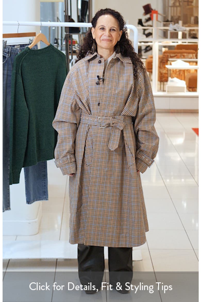 The Plaid Belted Coat video