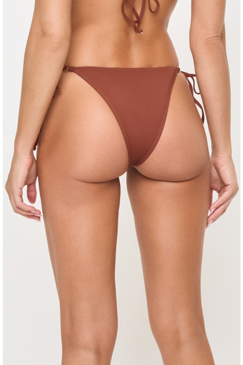 Banning Tanga Bikini Bottoms, Alternate, color, TOBACCO