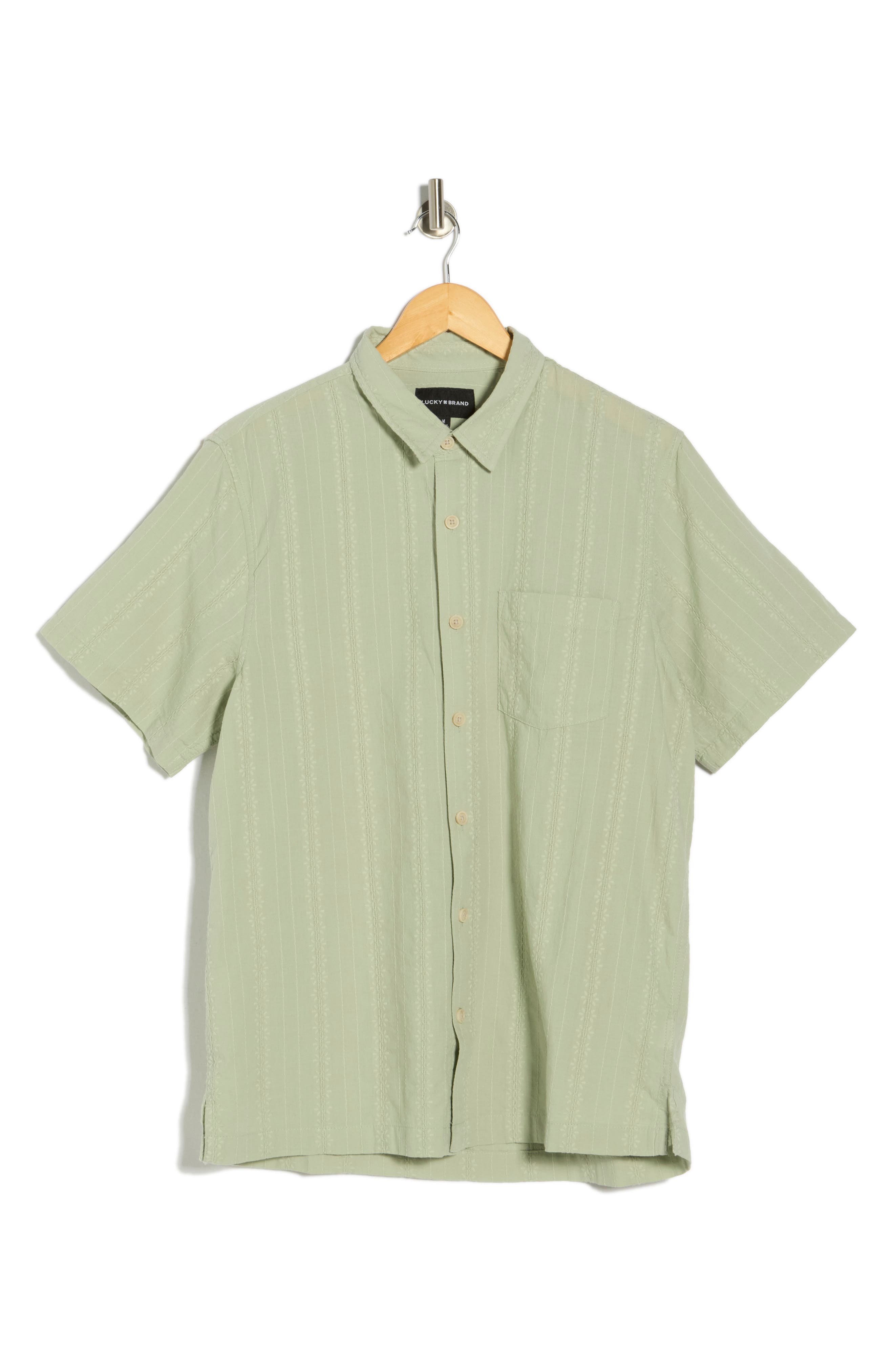Lucky Brand Playa Short Sleeve Button-Up Shirt