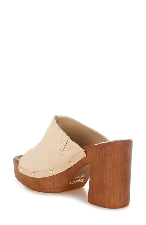 Rag & Co Masaki Platform Sandal