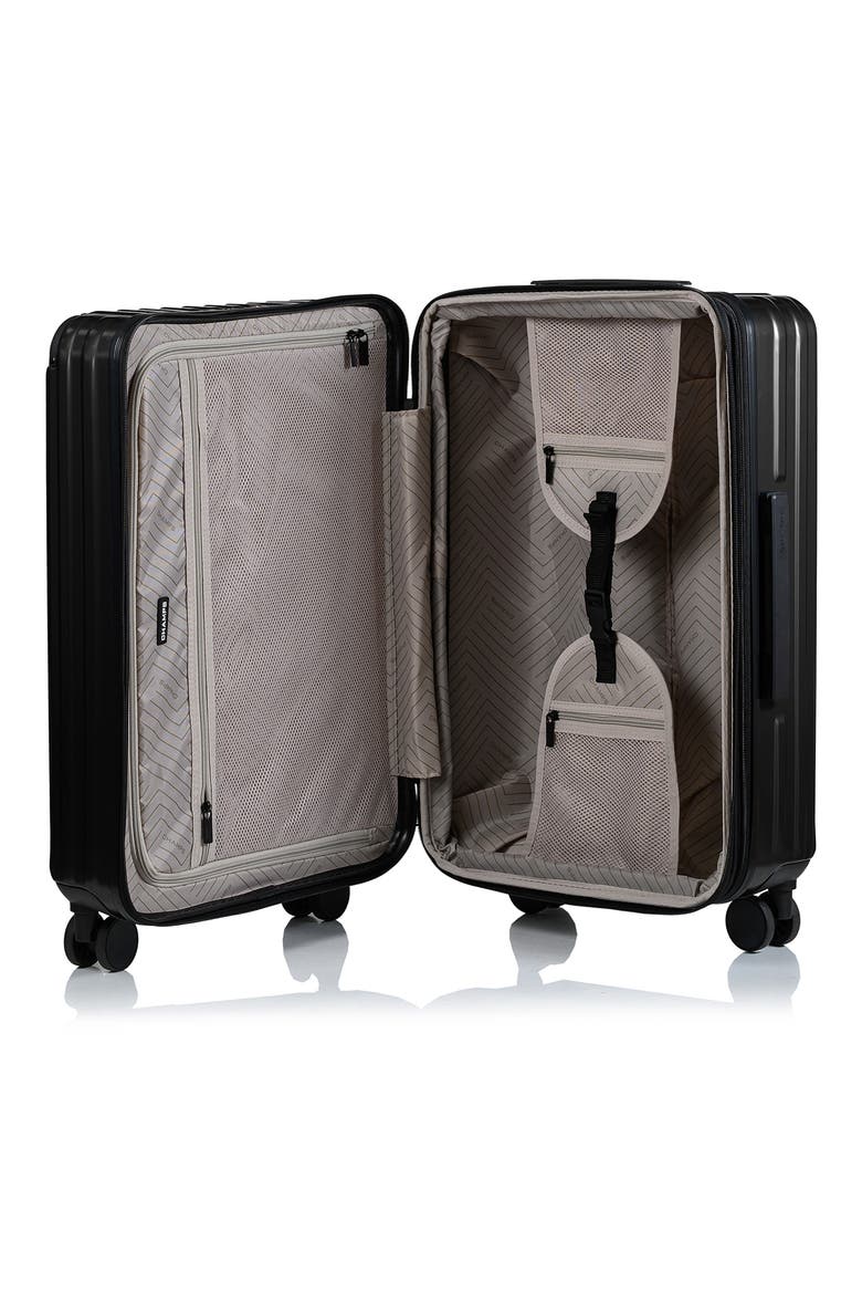Element 3-Piece Luggage Set, Alternate, color, BLACK
