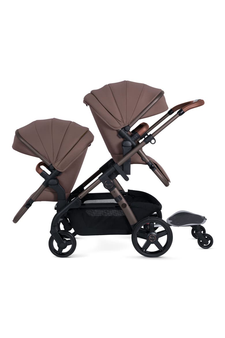 Wave 3 Single to Double Convertible Stroller, Alternate, color, CARAMEL