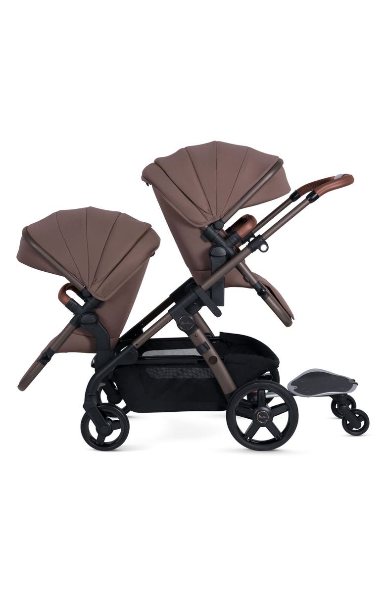 Silver Cross Wave 3 Single to Double Convertible Stroller, Alternate, color, Caramel