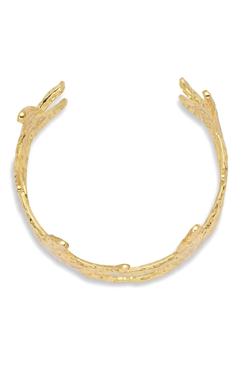 EYE CANDY LOS ANGELES Clara Starfish Cuff, Alternate, color, Gold