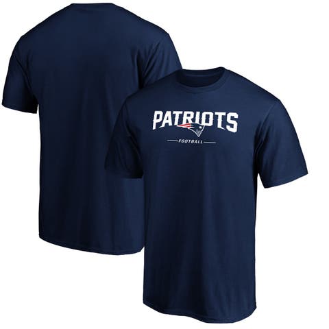 Men's Fanatics Branded Navy New England Patriots Team Lockup T-Shirt