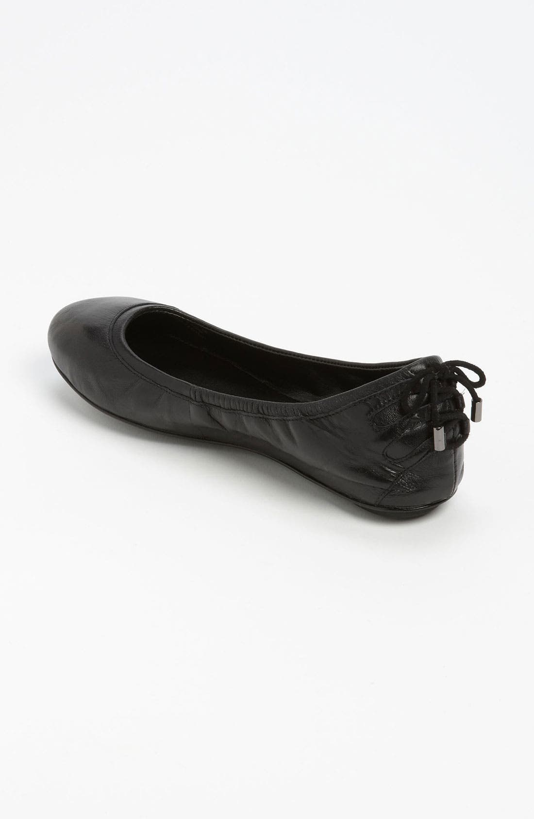 Maria Sharapova by Cole Haan 'Air Bacara' Flat, Alternate, color, BLACK NAPPA