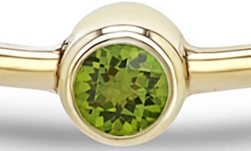 Zoë Chicco Opal Stacking Ring In Gold