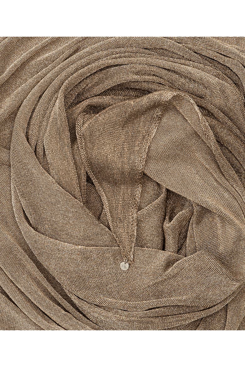 Knitted Diamond Scarf, Alternate, color, Platino Metallic