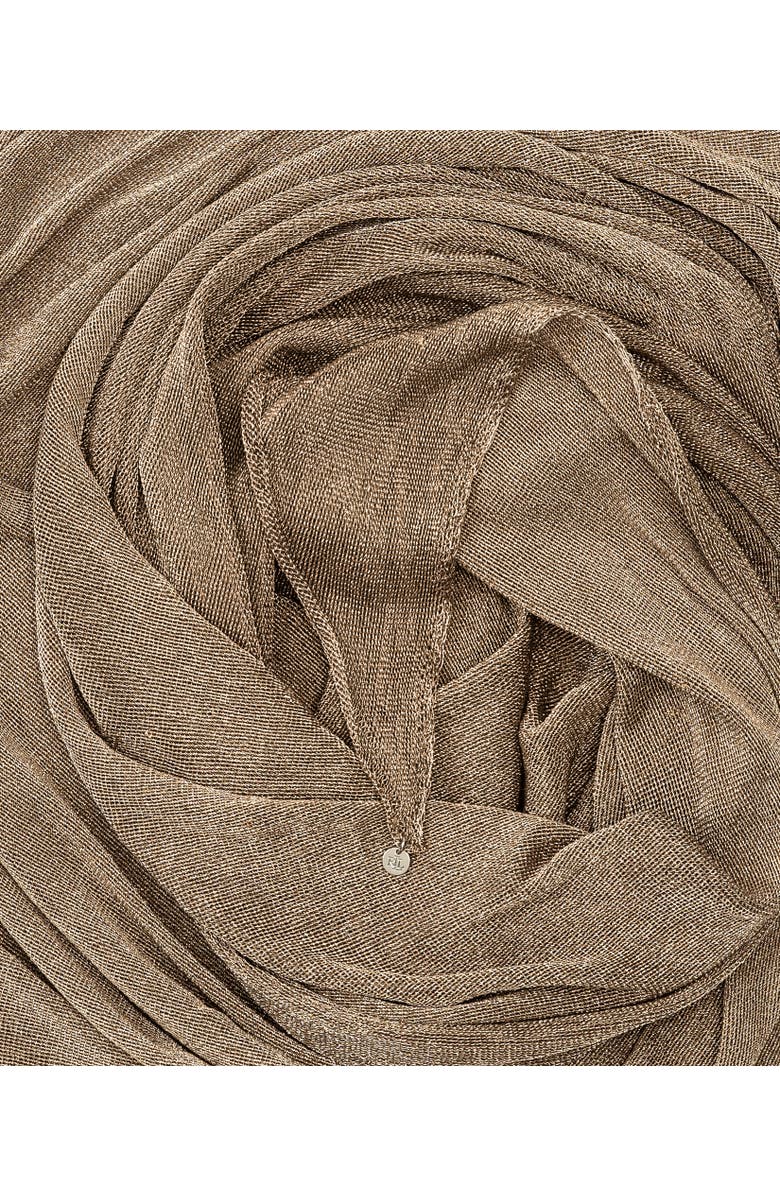Lauren Ralph Lauren Knitted Diamond Scarf, Alternate, color, Platino Metallic
