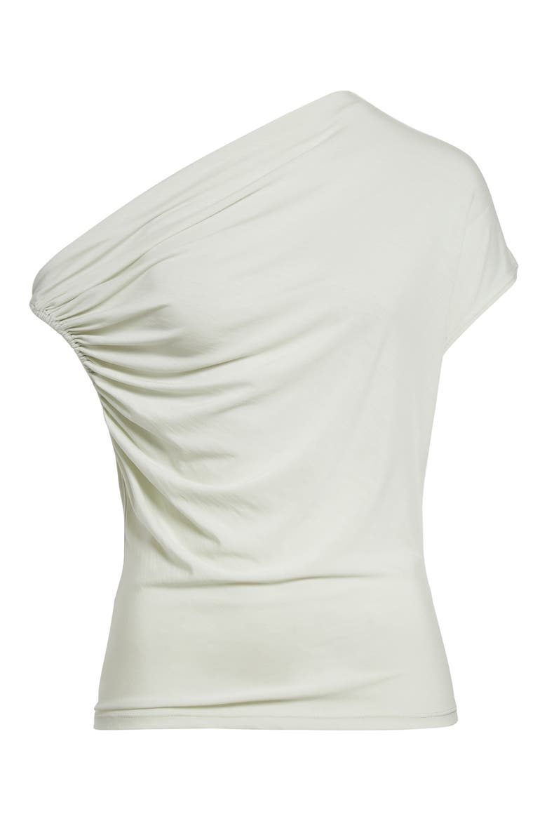 Halle One-Shoulder Top, Alternate, color, PALE MINT