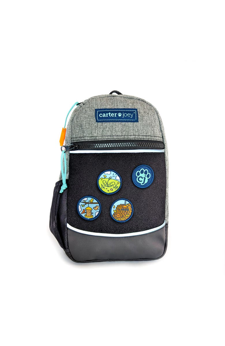 carter joey Yardwork Helper Patches 3 Colorful Embroidered Hook, Alternate, color, Multicolored