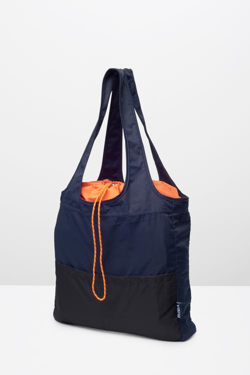 Bybba The Balos Tote Bag In Navy Blue
