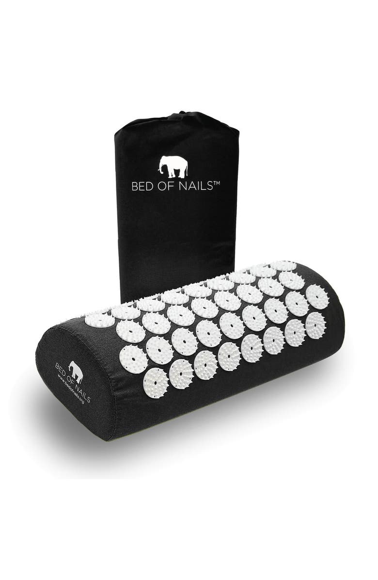 BED OF NAILS Bon Original Premium Acupressure Pillow, Main, color, Jet Black