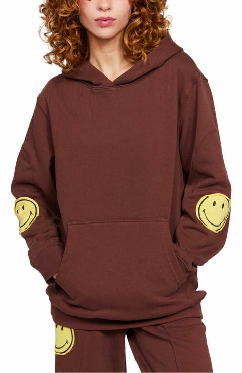 SMILEY OVERSIZED HOODIE