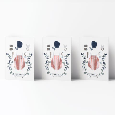 New Baby Greeting Card Pack (3ct) "Congrats Baby Flat Lay"