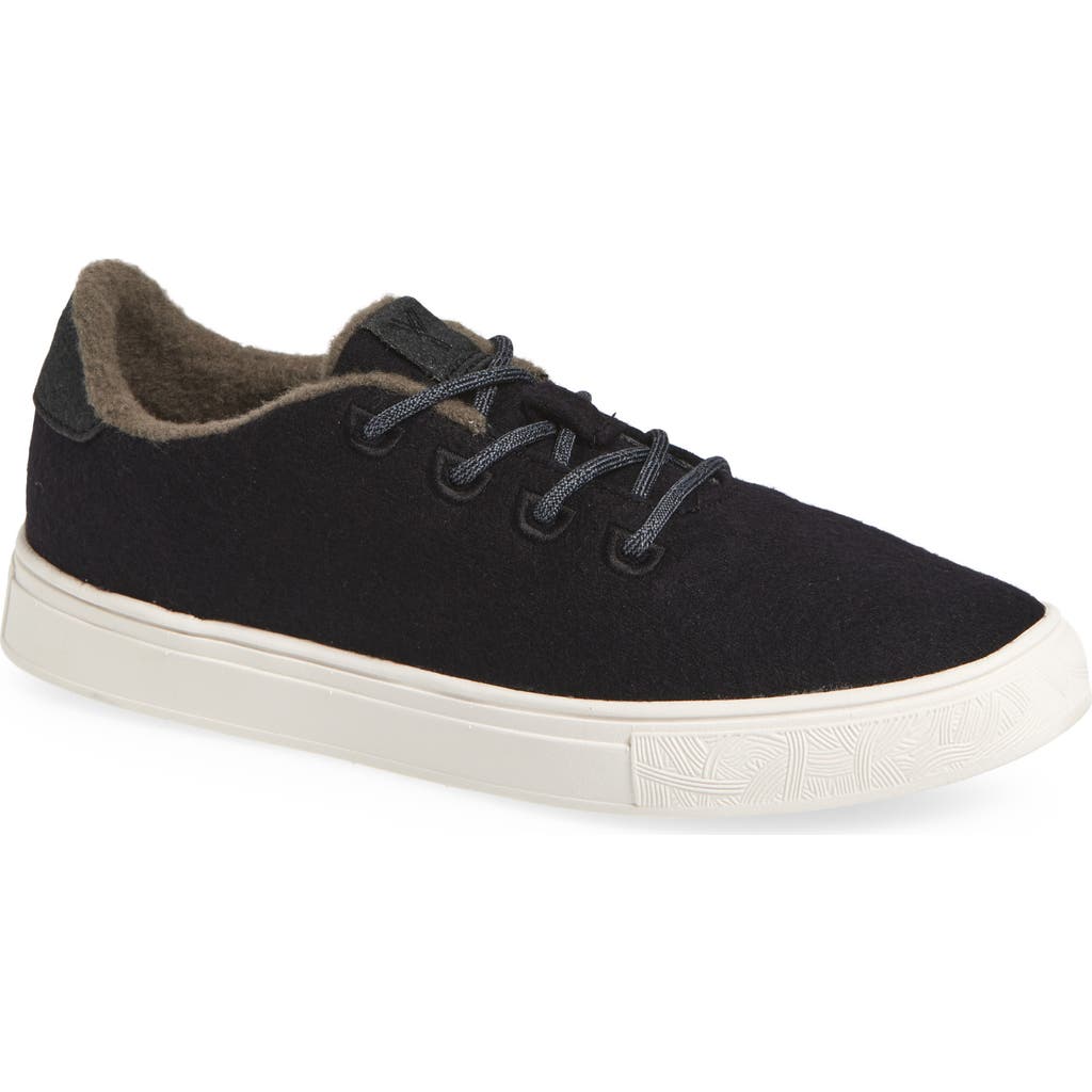 YY Nation Cirro Wool Blend Water Resistant Low Top Sneaker in Black /White  product