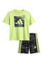 Kids' Camo Print T-Shirt & Shorts Set
