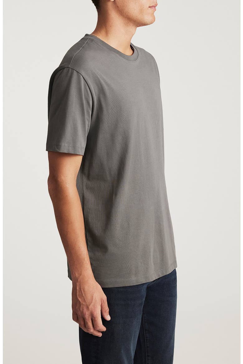 Cotton Crewneck T-Shirt, Alternate, color, LAVA SMOKE COMFORT