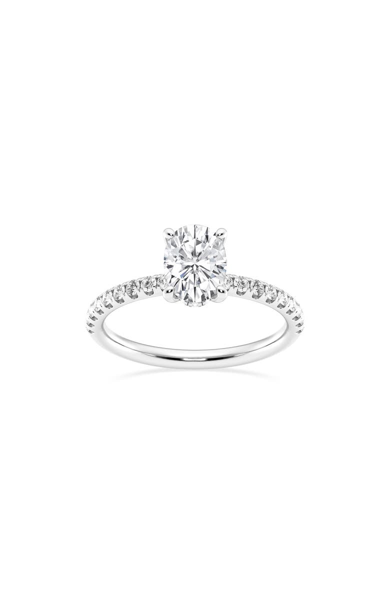 Badgley Mischka Collection Oval Cut Lab Created Diamond Ring - 1.33ctw, Main, color, 