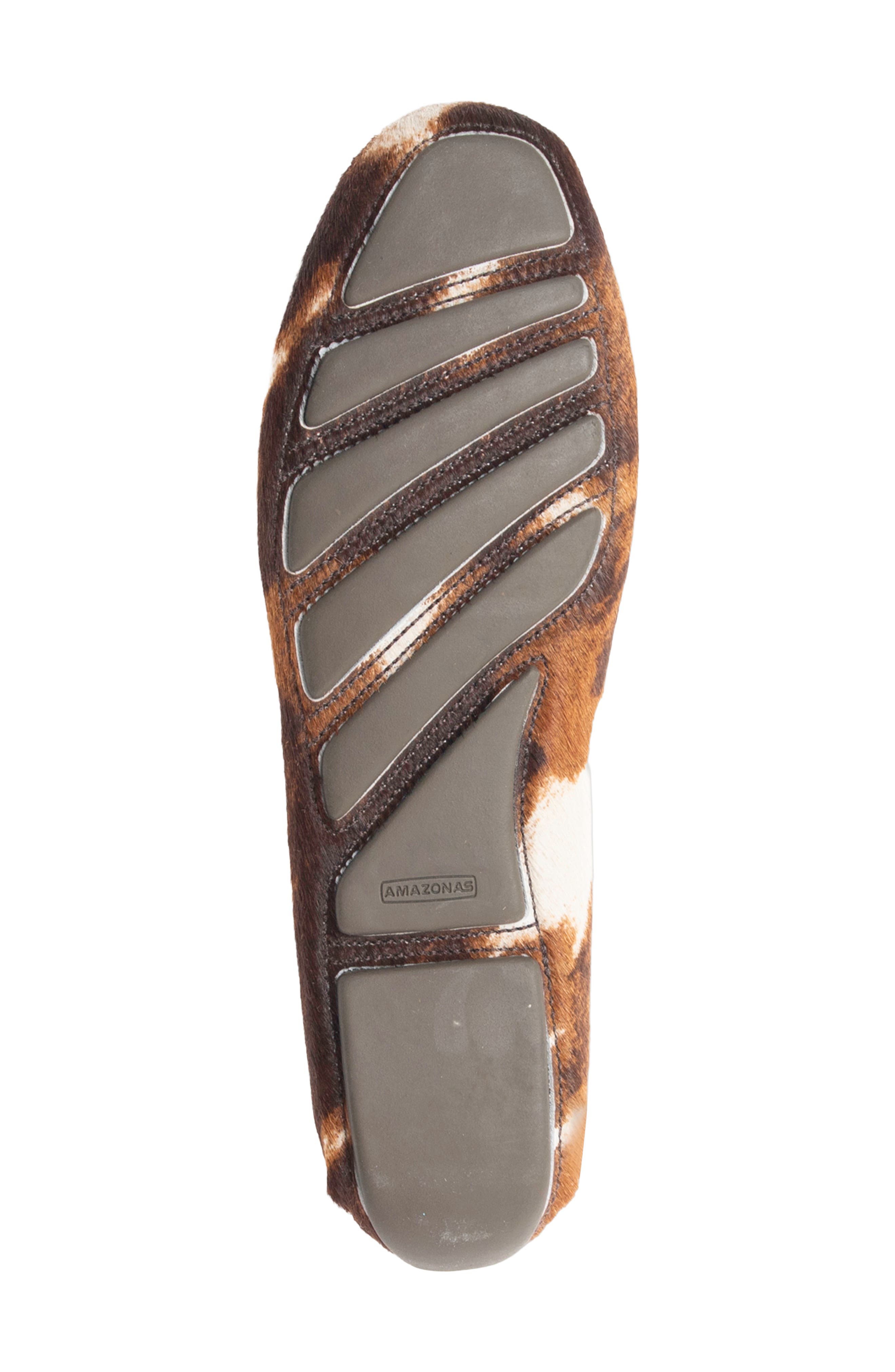 Caroline Moc Toe Genuine Calf Hair Bit Loafer, Alternate, color, TAN/ BROWN HAIRCALF