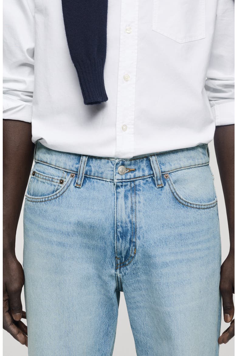 Bob Long Straight Leg Jeans, Alternate, color, MEDIUM BLUE