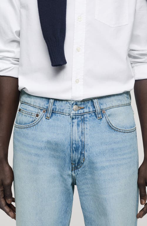 MANGO MANGO BOB LONG STRAIGHT LEG JEANS