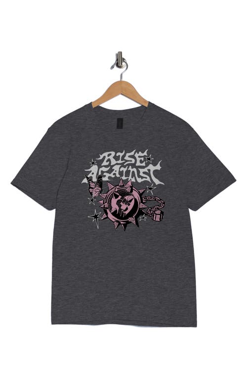 Monster Digital Rise Against Landmine Graphic T-shirt In Gray