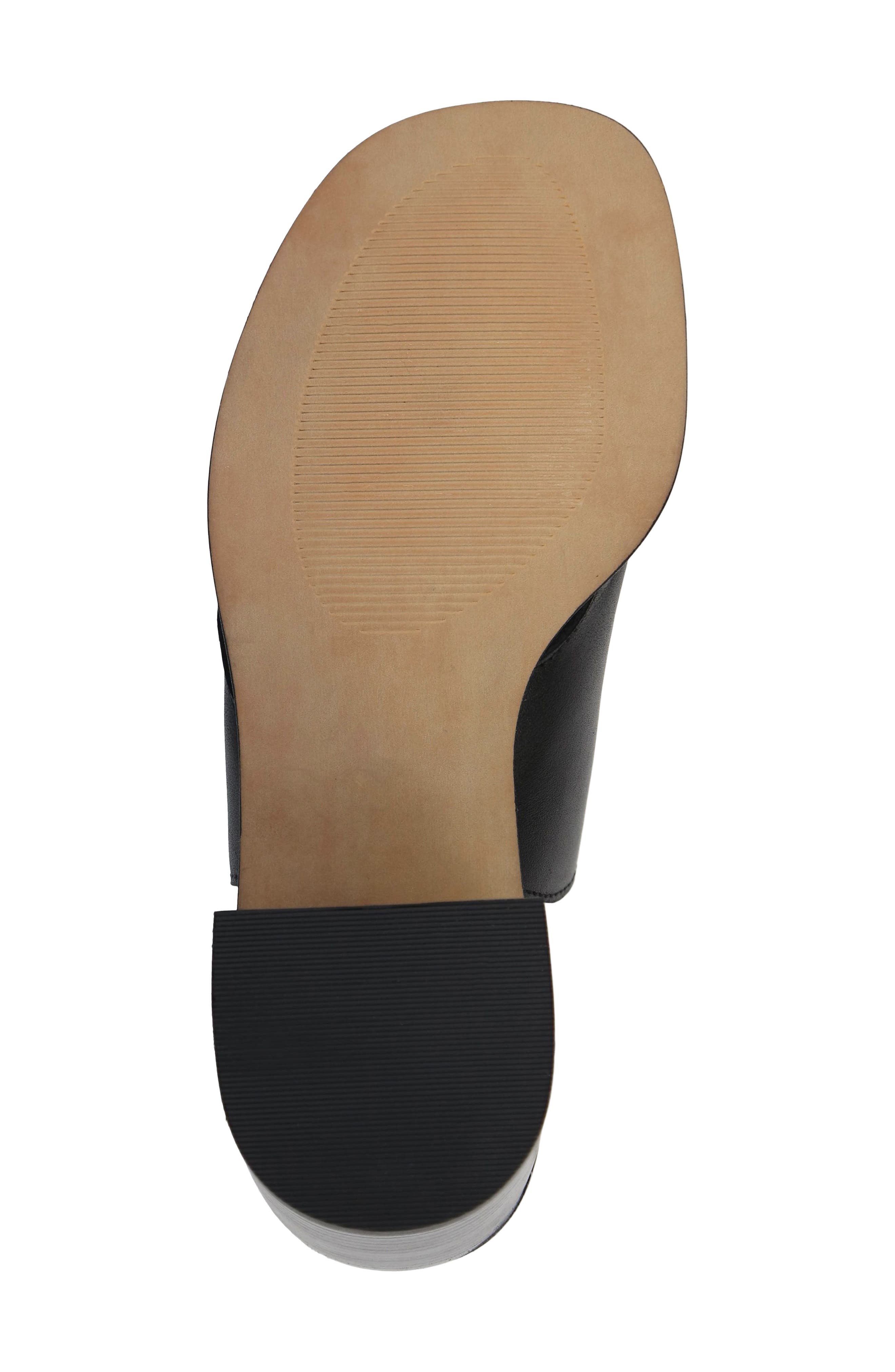 MIA Nikita Slide Sandal, Alternate, color, Black Leat