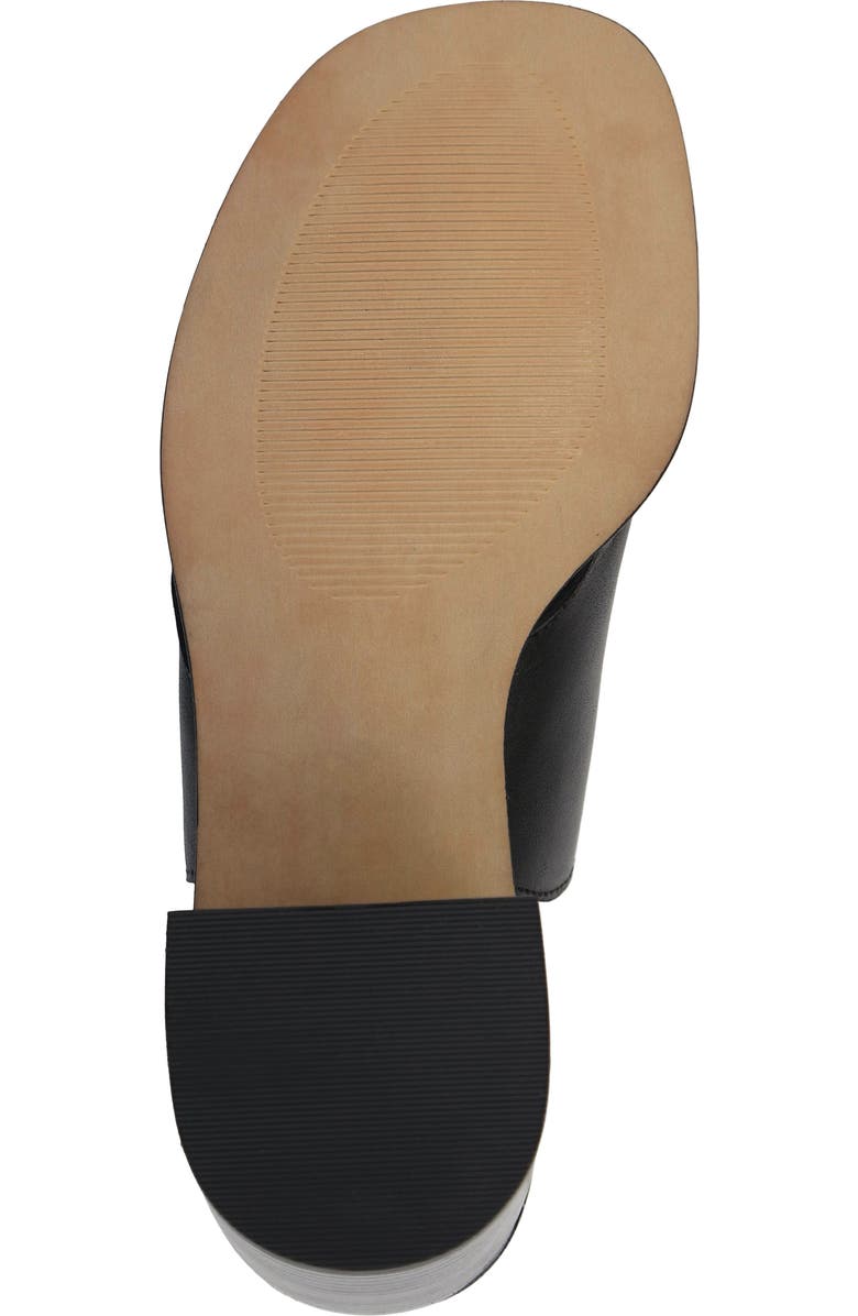 MIA Nikita Slide Sandal, Alternate, color, Black Leat