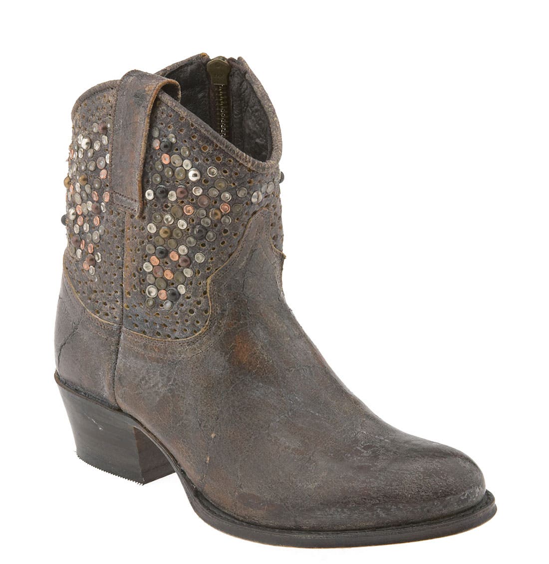 Frye 'Deborah' Studded Ankle Boot, Main, color, 