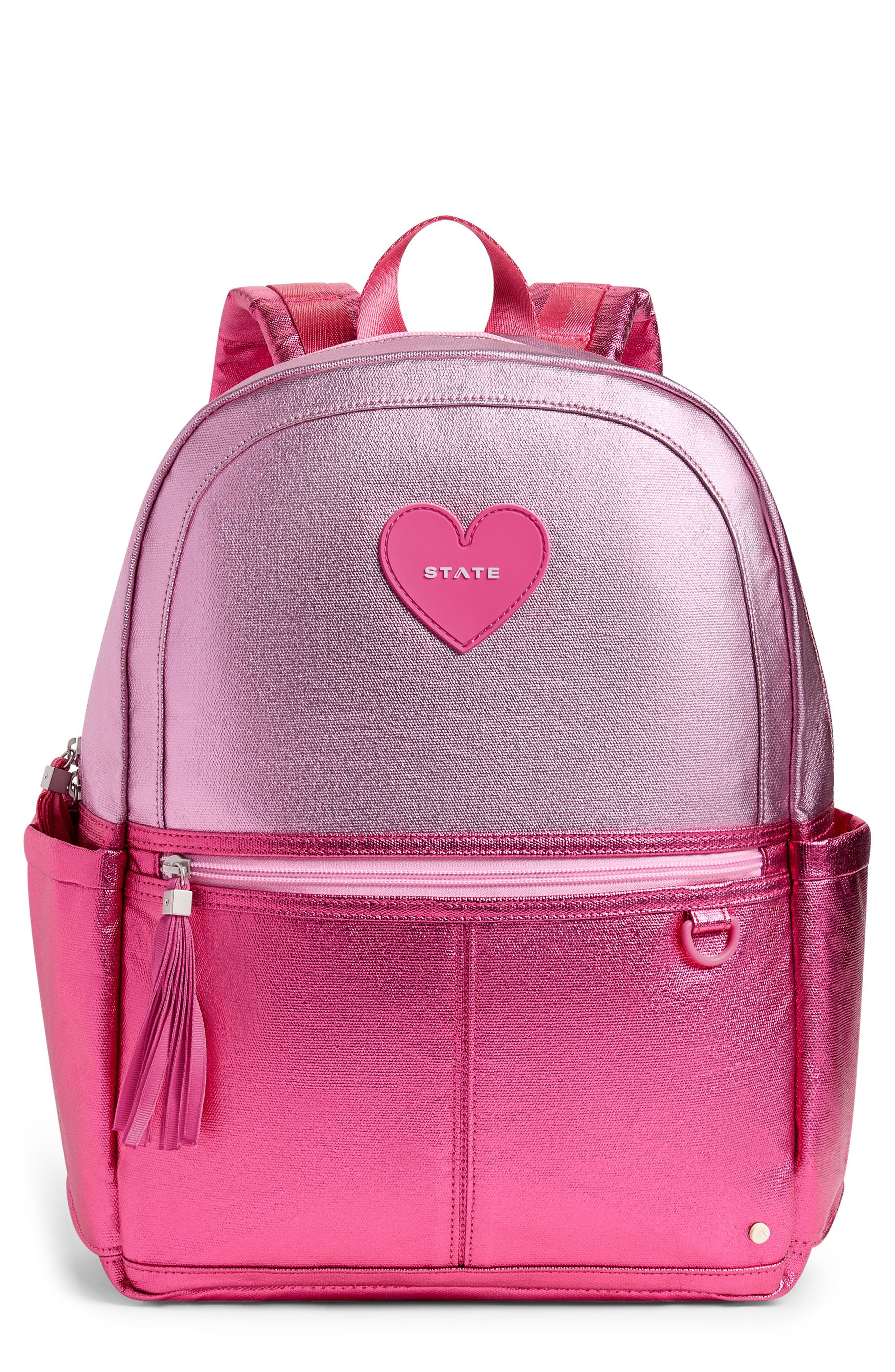 STATE Bags Kids' Kane Metallic Colorblock Backpack, Main, color, 