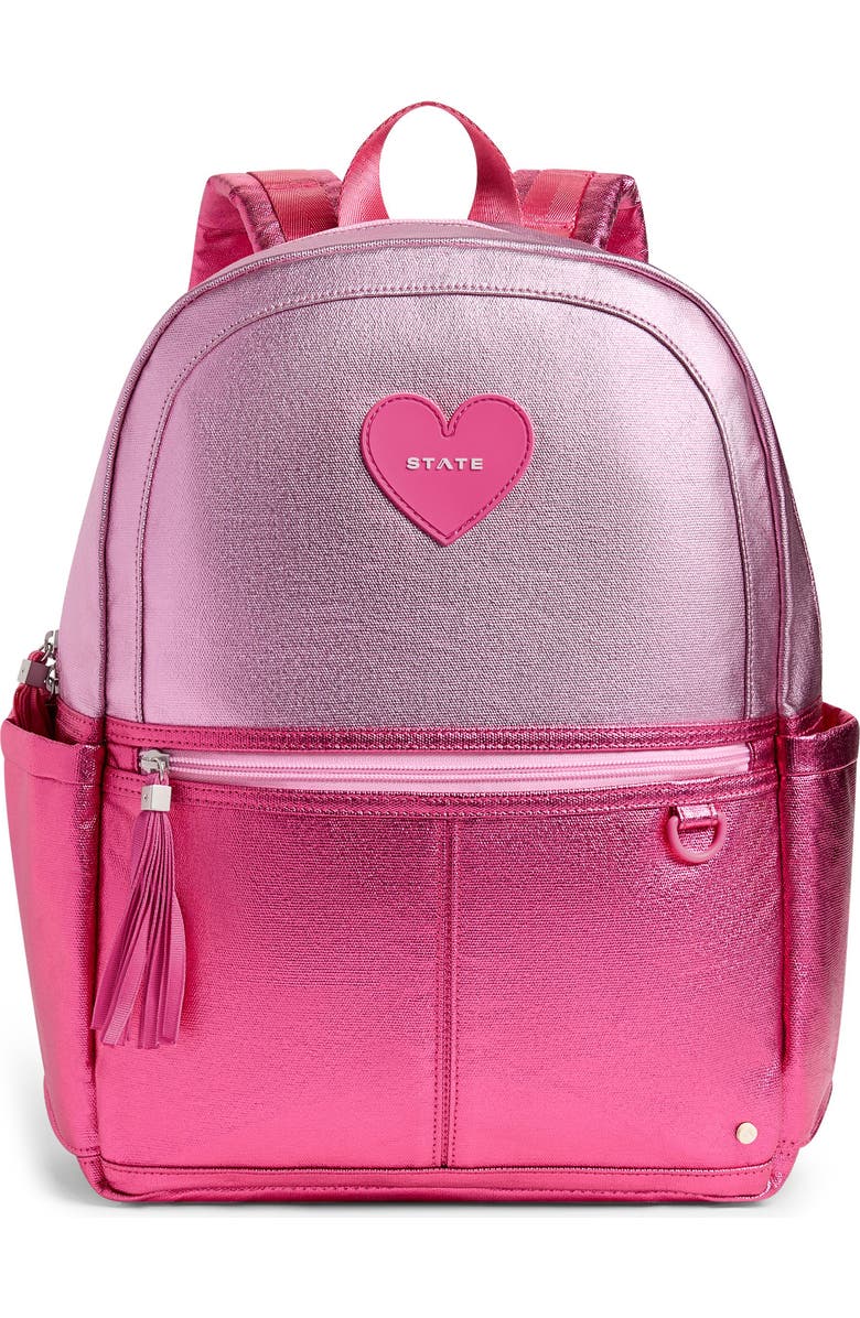 STATE Bags Kids' Kane Metallic Colorblock Backpack, Main, color,