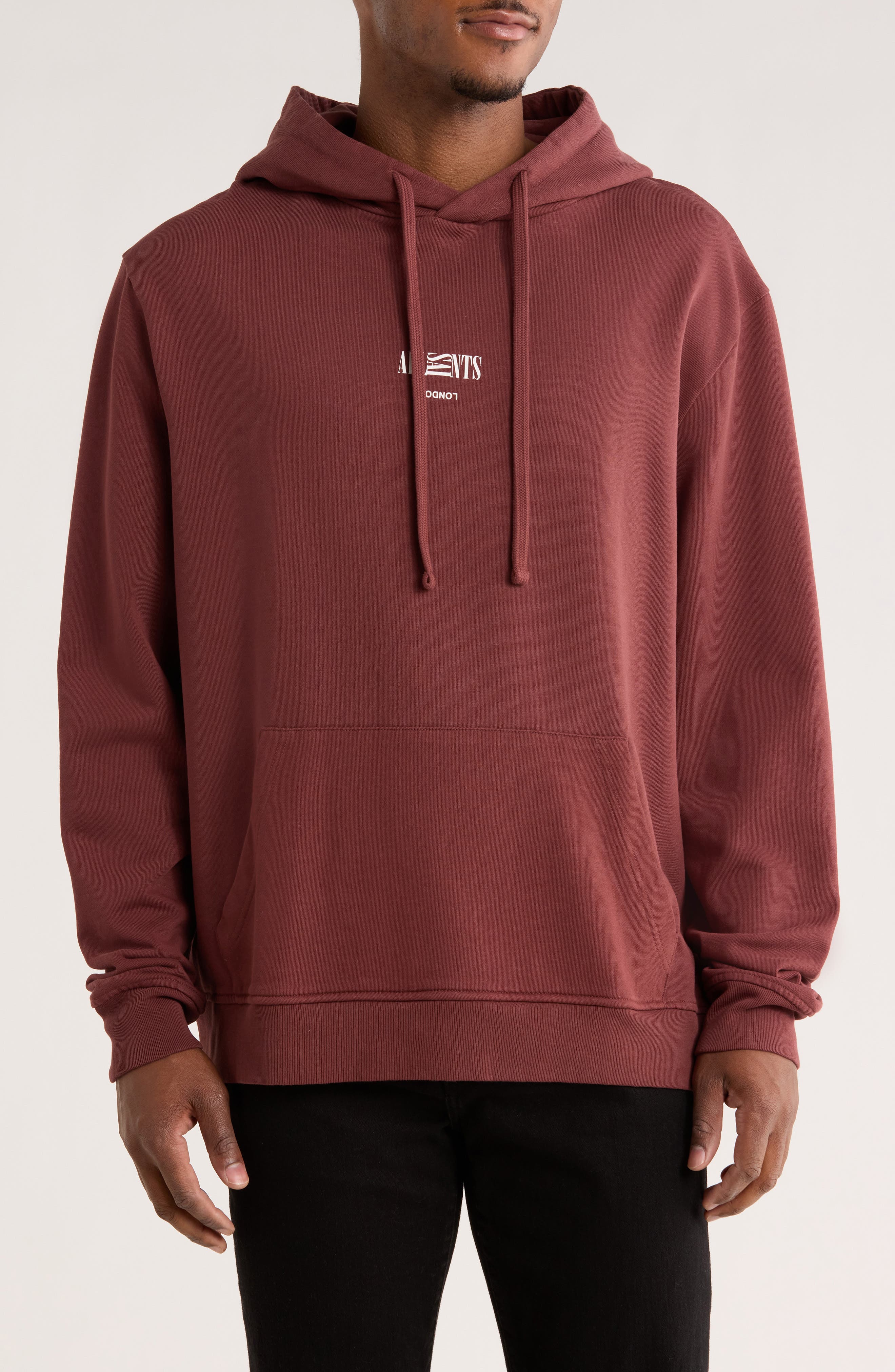 AllSaints Burman Logo Hoodie