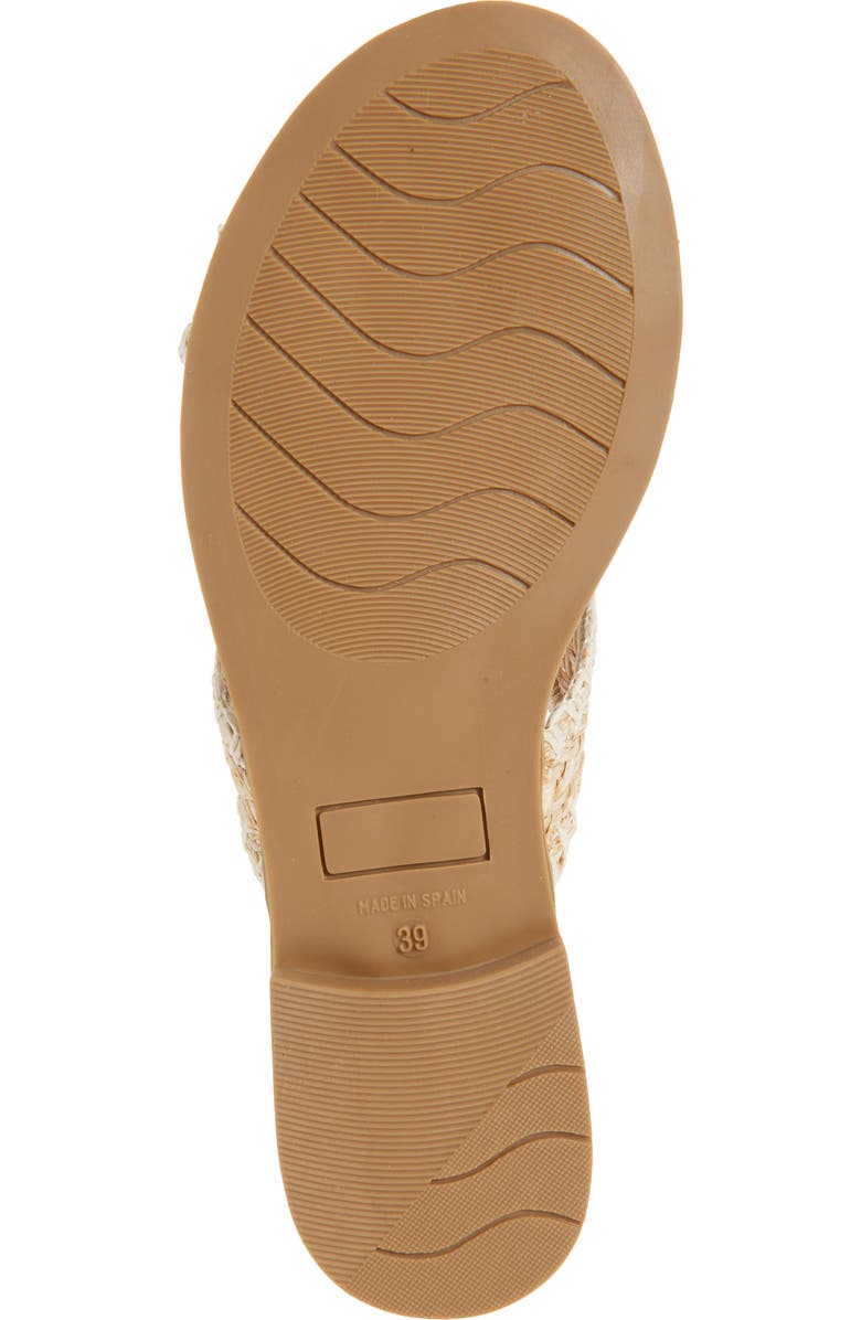Cordani Felice Slide Sandal, Alternate, color, Rafia Beige