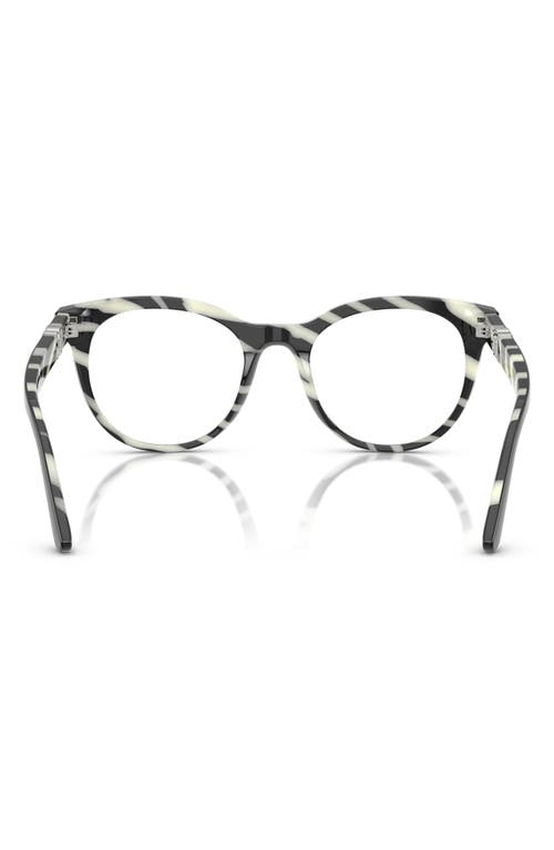 DOLCE & GABBANA DOLCE&GABBANA 52MM ROUND OPTICAL GLASSES