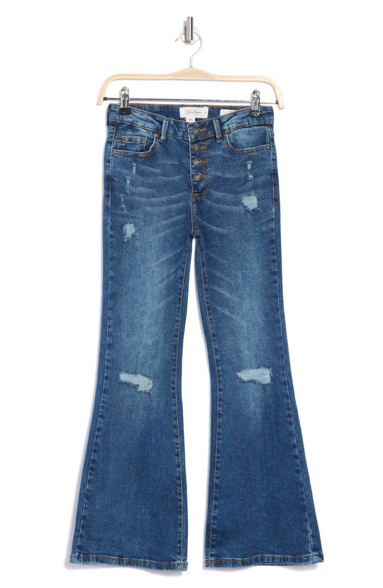 Jessica Simpson Kids' Wide Leg Jeans, Main, color,